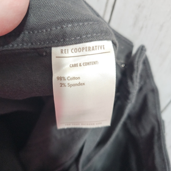 REI Cooperative Women's Gray Cotton Stretch Trailsmith Joggers Pants Size 4. - Picture 13 of 15